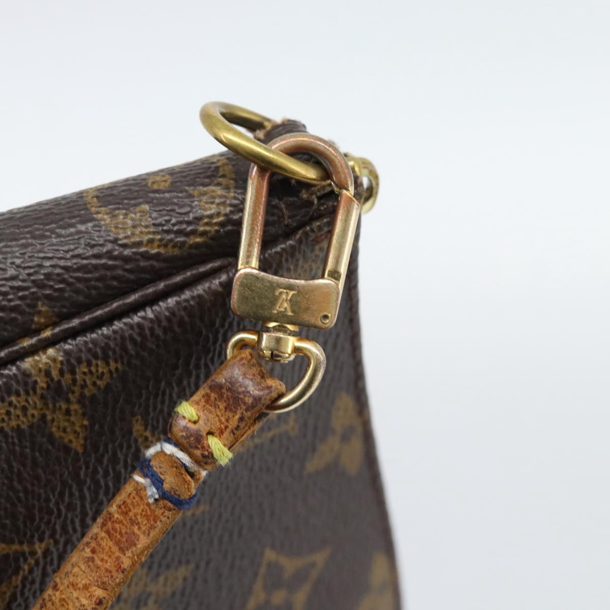 LOUIS VUITTON Monogram Pochette Accessoires Accessory Pouch M51980 Auth BA13506