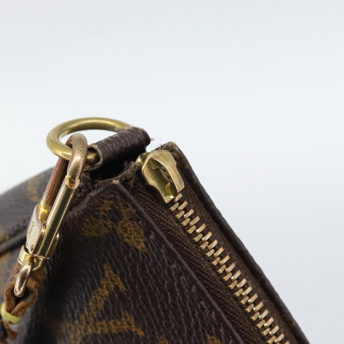 LOUIS VUITTON Monogram Pochette Accessoires Accessory Pouch M51980 Auth BA13506