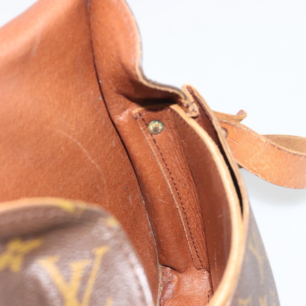 LOUIS VUITTON Monogram Cartouchiere MM Shoulder Bag M51253 LV Auth BA13507