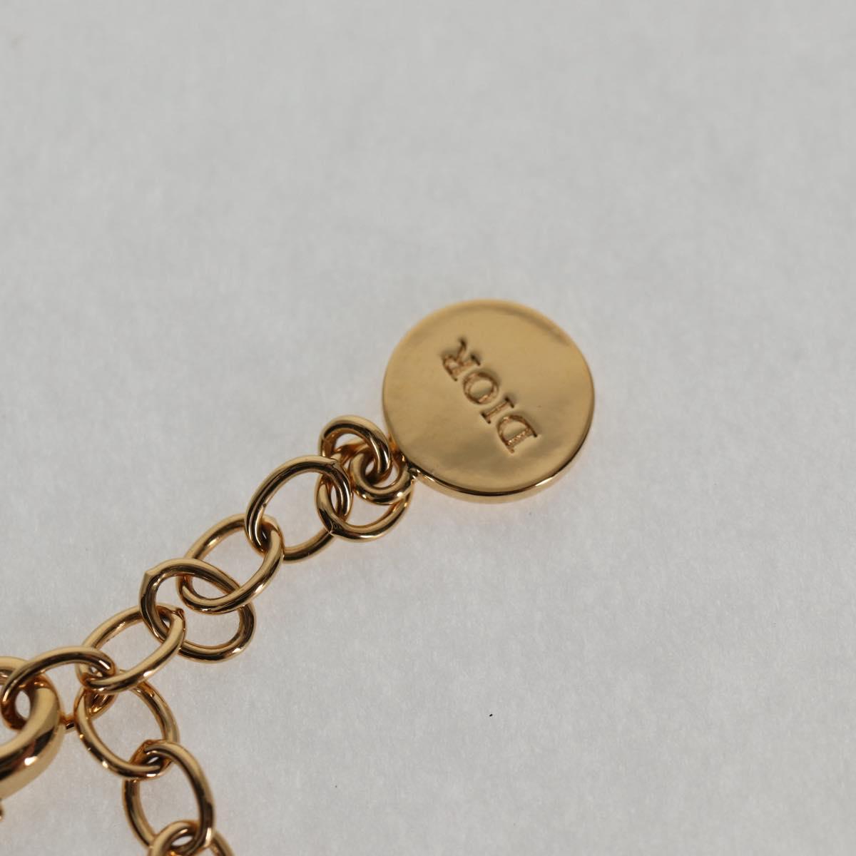 Christian Dior Necklace Pearl White Auth BA1350