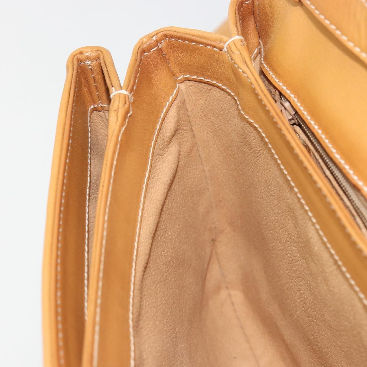 GUCCI Micro GG Supreme Shoulder Bag PVC Beige Gold 004 106 0024 Auth BA13521A