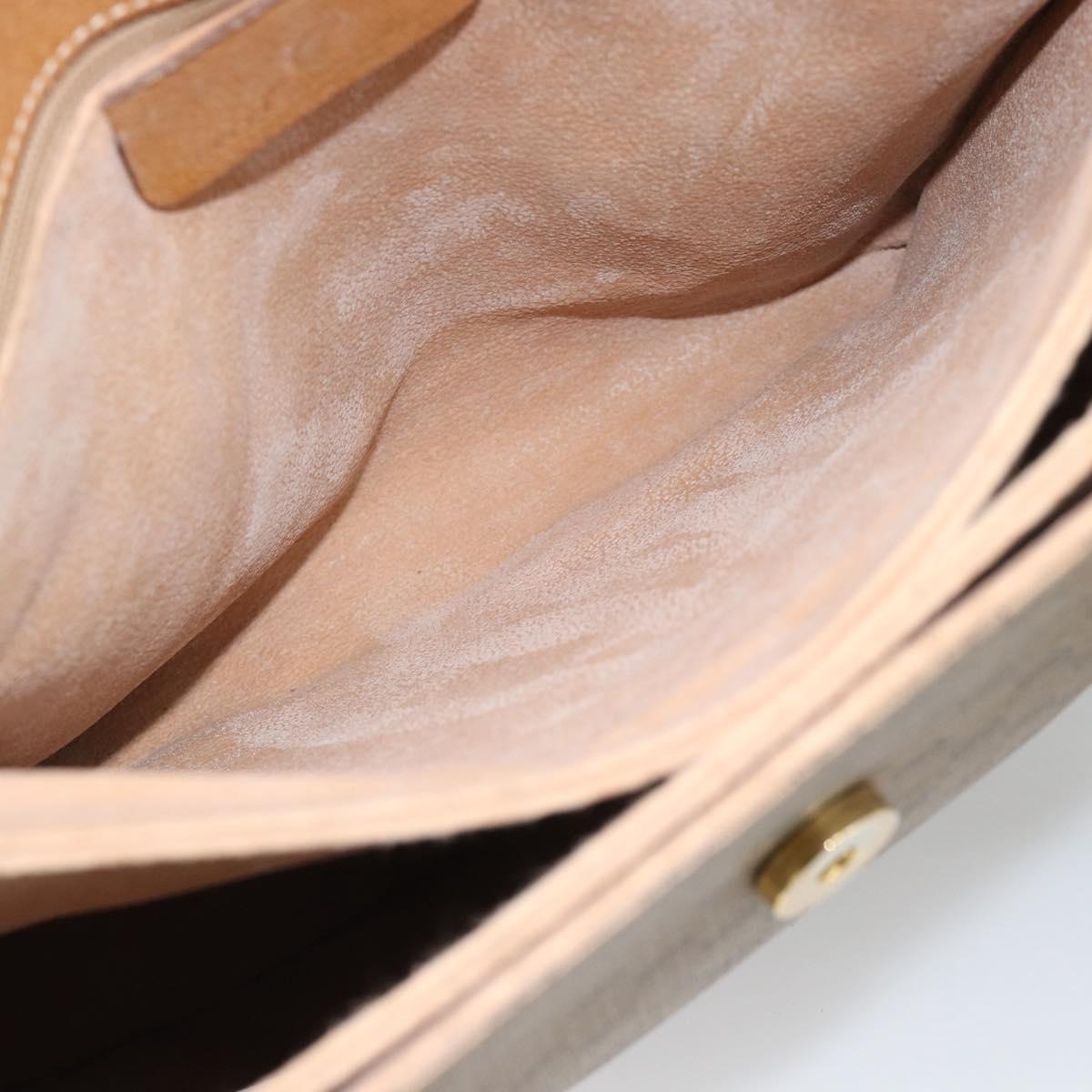 GUCCI Micro GG Supreme Tote Bag Beige Gold 116.02 080 Auth BA13527
