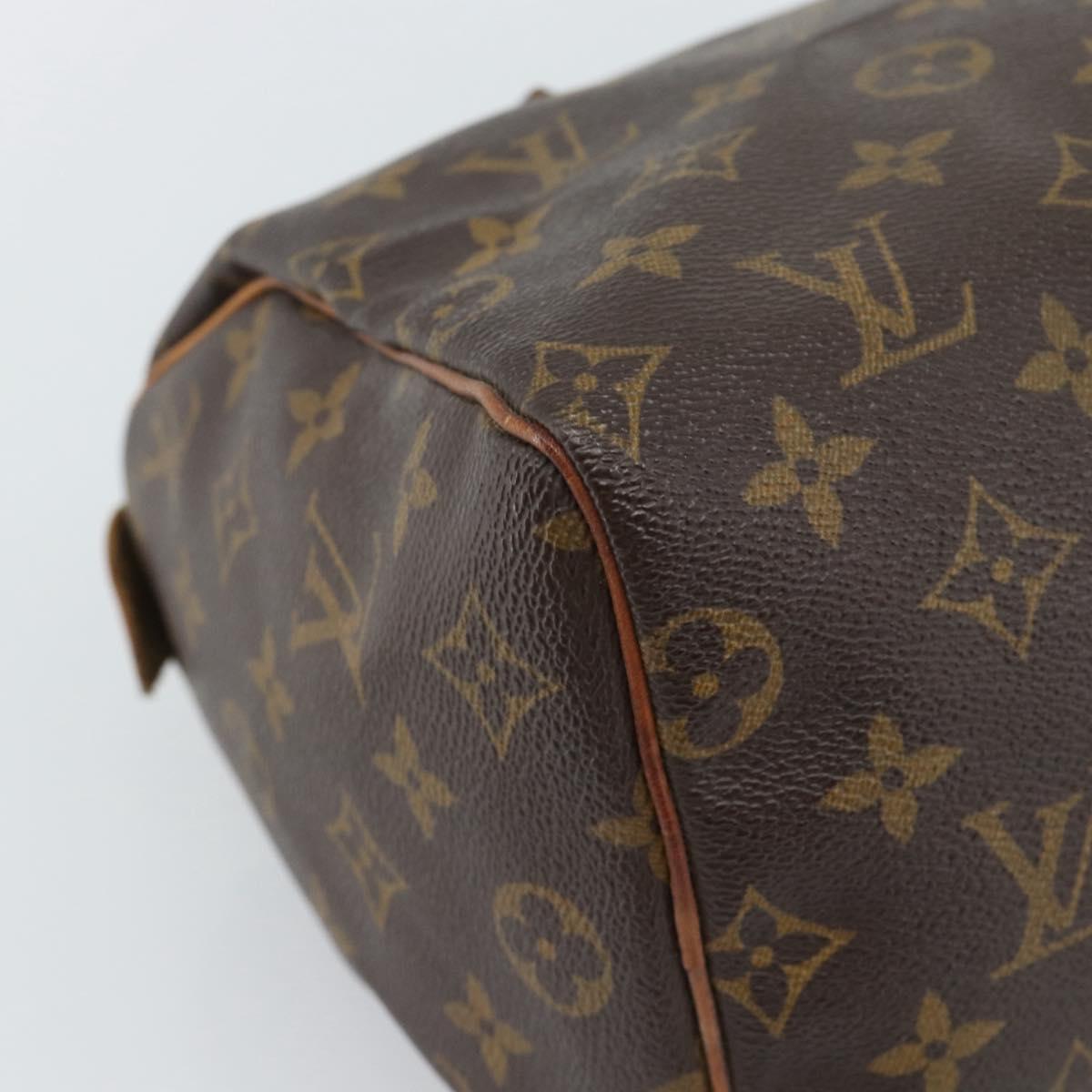 LOUIS VUITTON Monogram Speedy 25 Hand Bag M41528 LV Auth BA13539A