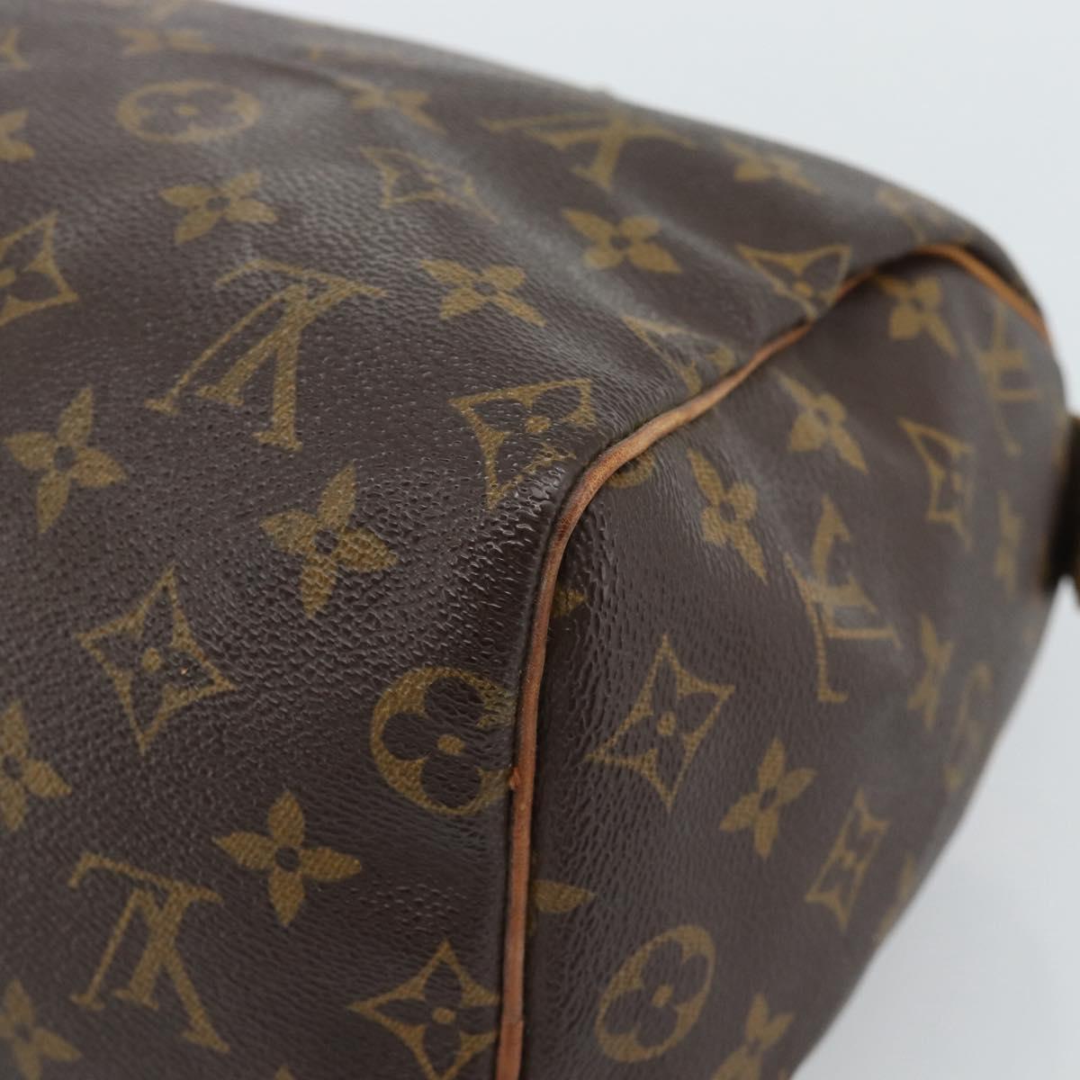 LOUIS VUITTON Monogram Speedy 25 Hand Bag M41528 LV Auth BA13539A