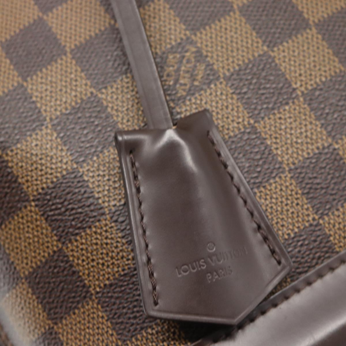LOUIS VUITTON Damier Ebene Alma Hand Bag N51131 LV Auth BA13543