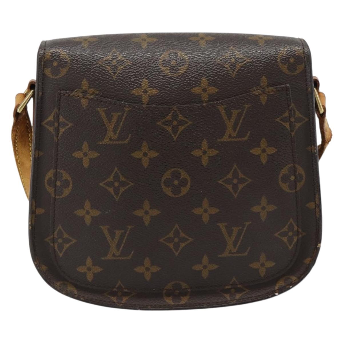 LOUIS VUITTON Monogram Saint Cloud MM Shoulder Bag M51243 LV Auth BA13544