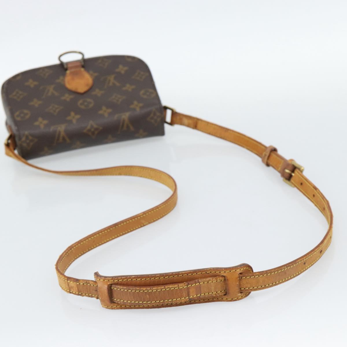 LOUIS VUITTON Monogram Saint Cloud MM Shoulder Bag M51243 LV Auth BA13544
