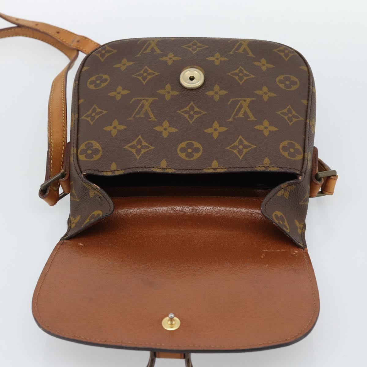 LOUIS VUITTON Monogram Saint Cloud MM Shoulder Bag M51243 LV Auth BA13546