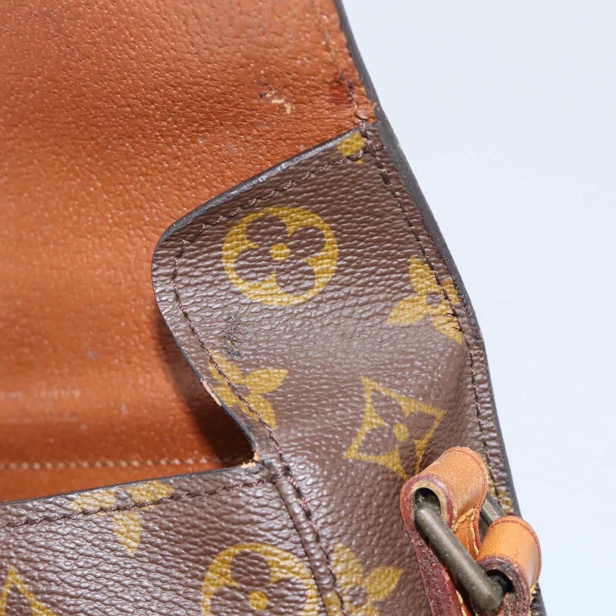 LOUIS VUITTON Monogram Saint Cloud MM Shoulder Bag M51243 LV Auth BA13546