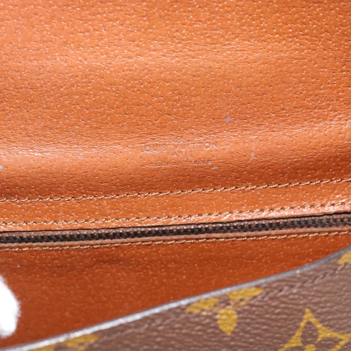 LOUIS VUITTON Monogram Saint Cloud MM Shoulder Bag M51243 LV Auth BA13546