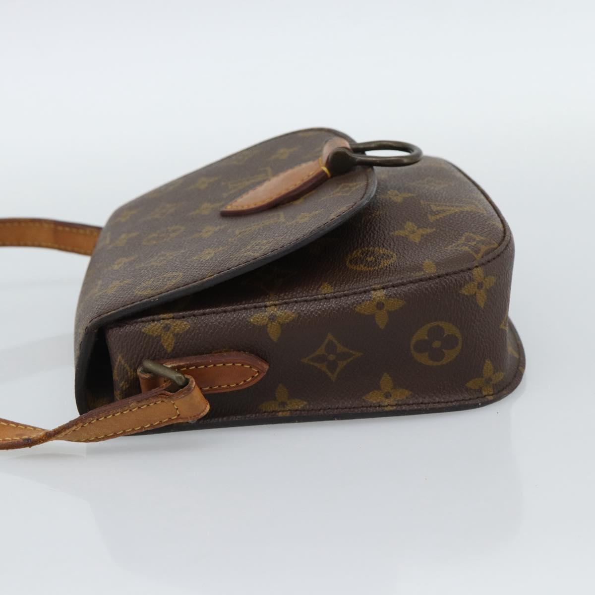 LOUIS VUITTON Monogram Saint Cloud MM Shoulder Bag M51243 LV Auth BA13546