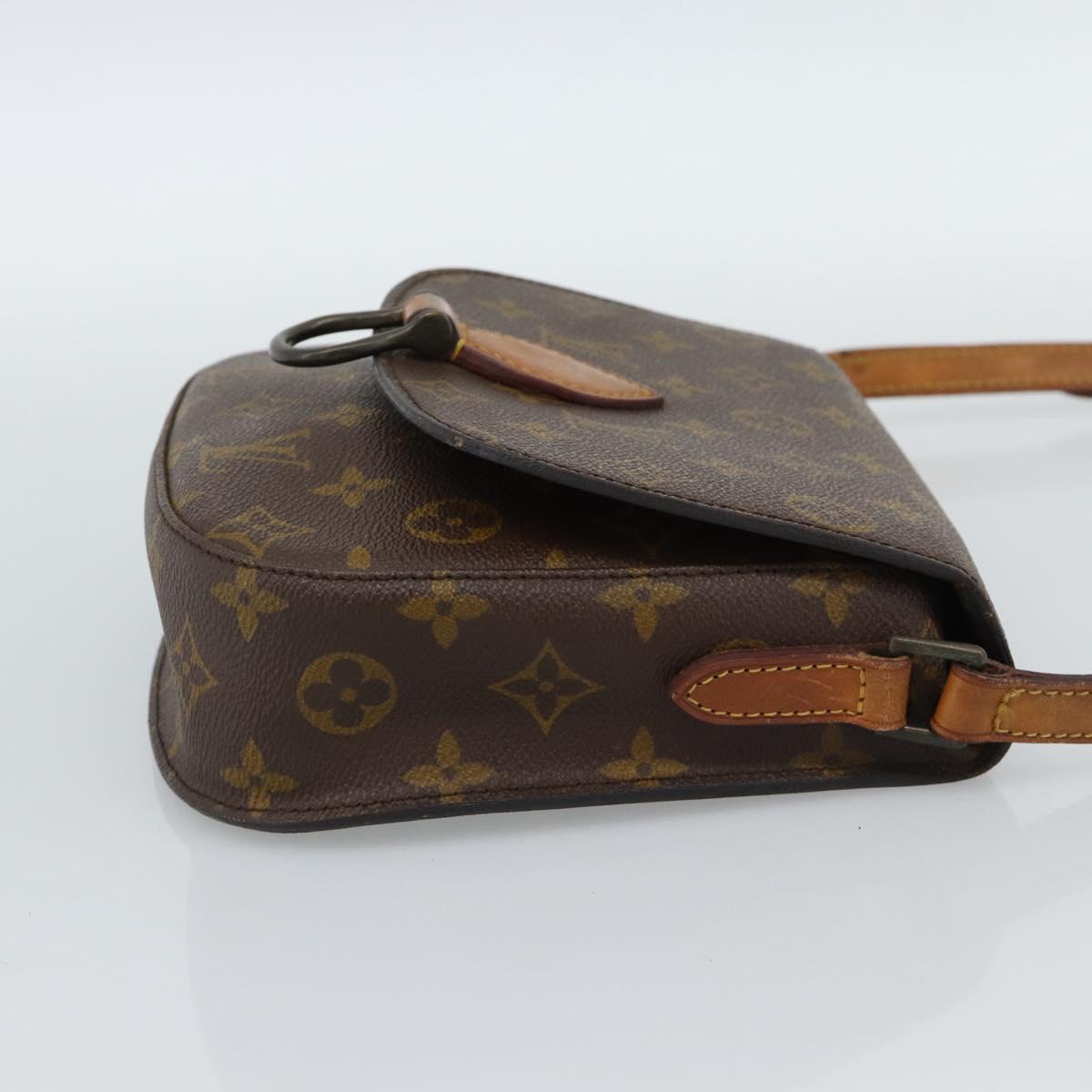 LOUIS VUITTON Monogram Saint Cloud MM Shoulder Bag M51243 LV Auth BA13546