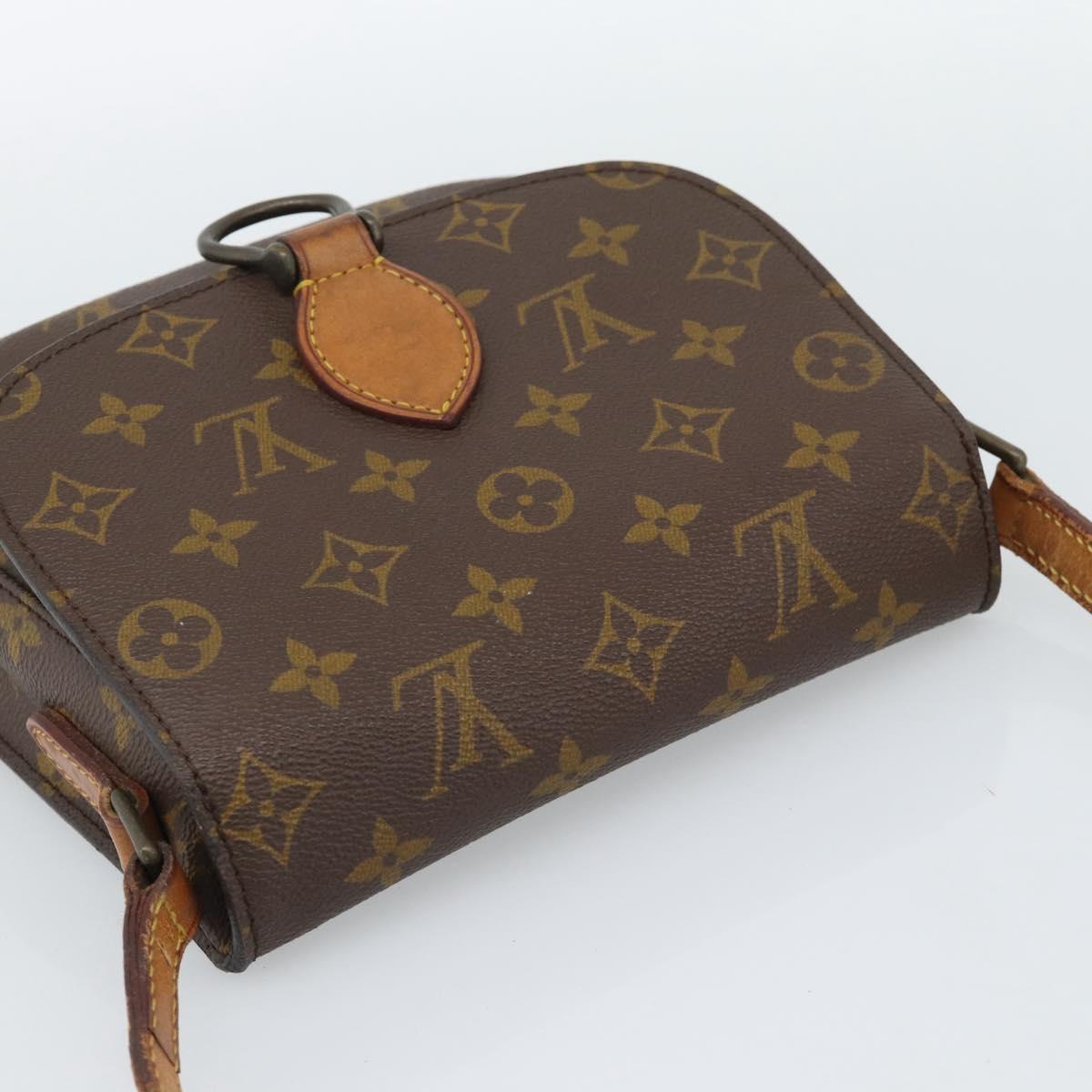 LOUIS VUITTON Monogram Saint Cloud MM Shoulder Bag M51243 LV Auth BA13546