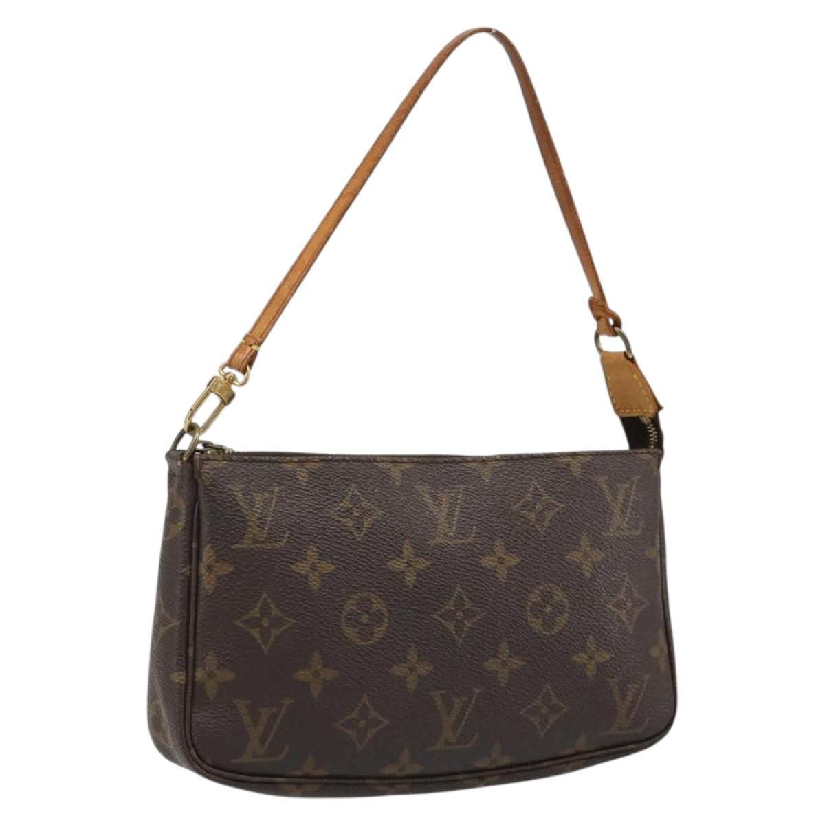 LOUIS VUITTON Monogram Pochette Accessoires Accessory Pouch M51980 Auth BA13548