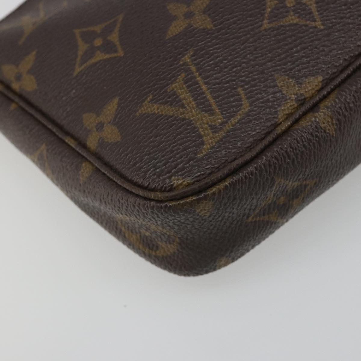 LOUIS VUITTON Monogram Pochette Accessoires Accessory Pouch M51980 Auth BA13548