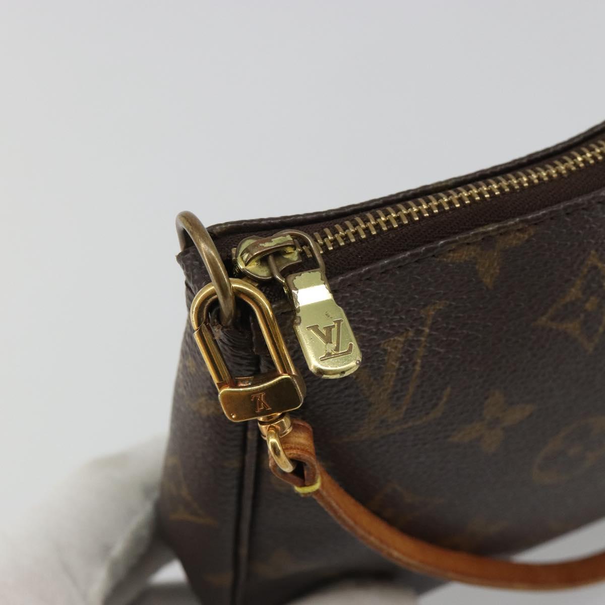 LOUIS VUITTON Monogram Pochette Accessoires Accessory Pouch M51980 Auth BA13548