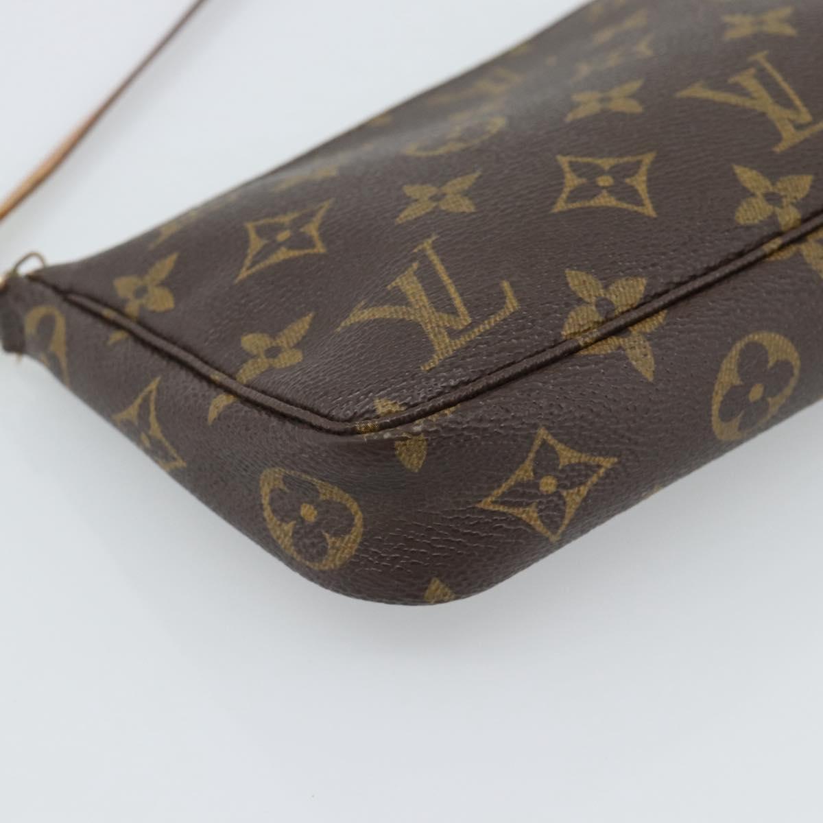 LOUIS VUITTON Monogram Pochette Accessoires Accessory Pouch M51980 Auth BA13549