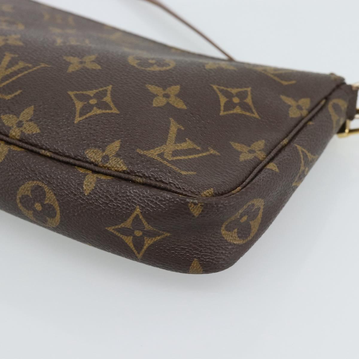 LOUIS VUITTON Monogram Pochette Accessoires Accessory Pouch M51980 Auth BA13549