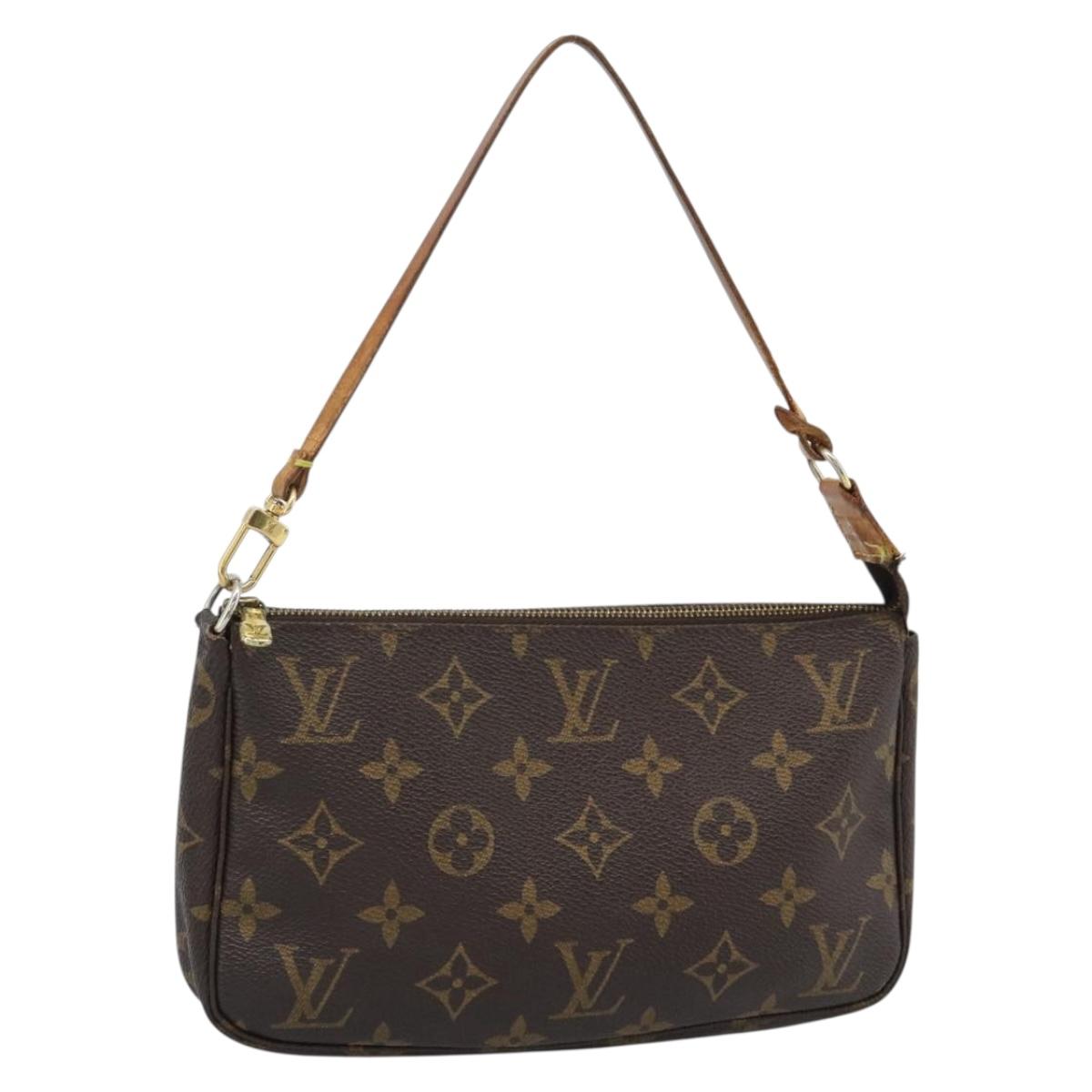 LOUIS VUITTON Monogram Pochette Accessoires Accessory Pouch M51980 Auth BA13549
