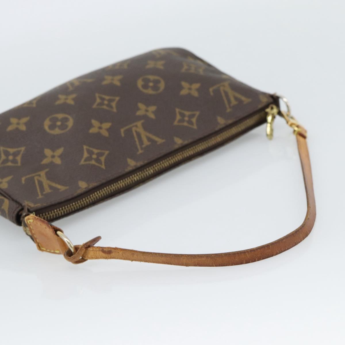 LOUIS VUITTON Monogram Pochette Accessoires Accessory Pouch M51980 Auth BA13549