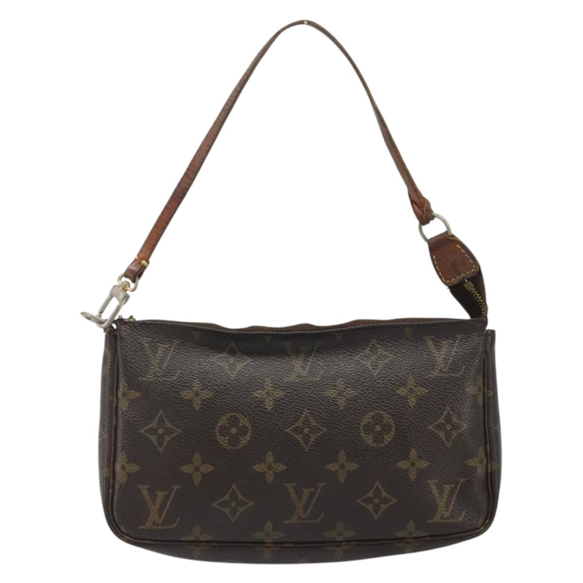 LOUIS VUITTON Monogram Pochette Accessoires Accessory Pouch M51980 Auth BA13550