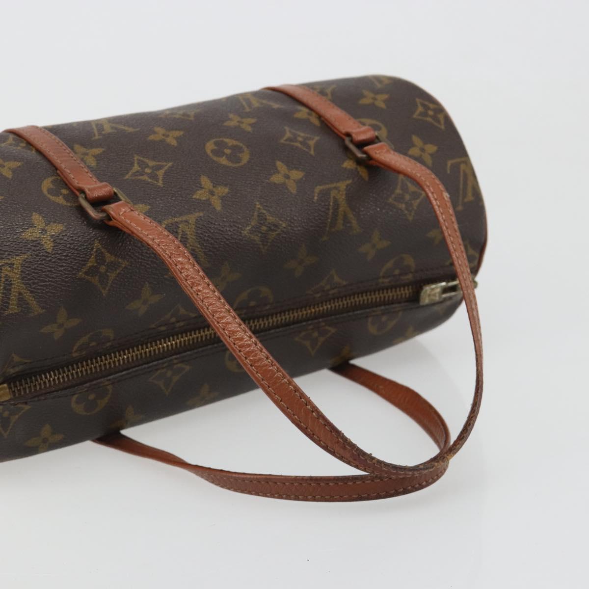 LOUIS VUITTON Monogram Papillon 26 Hand Bag M51386 LV Auth BA13551