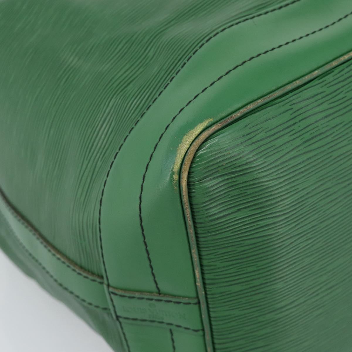 LOUIS VUITTON Epi Noe Shoulder Bag Green M44004 LV Auth BA13556