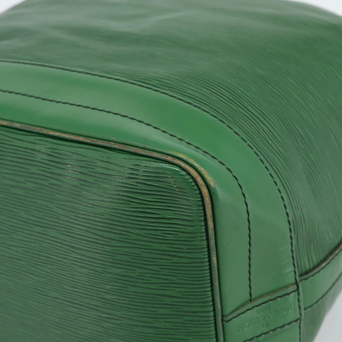 LOUIS VUITTON Epi Noe Shoulder Bag Green M44004 LV Auth BA13556