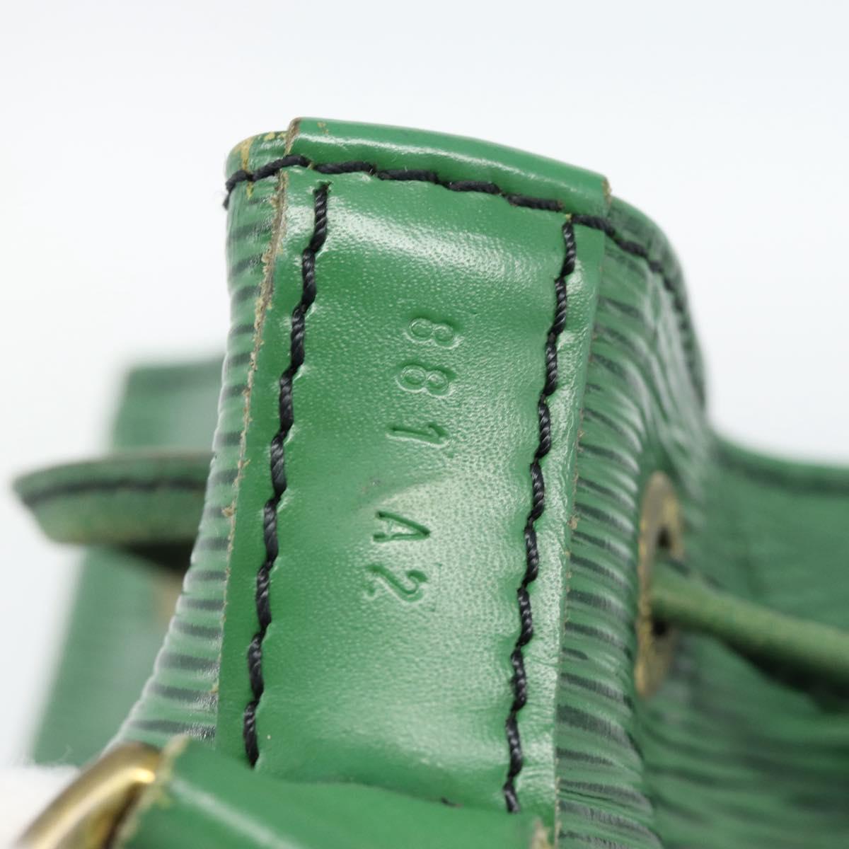 LOUIS VUITTON Epi Noe Shoulder Bag Green M44004 LV Auth BA13556