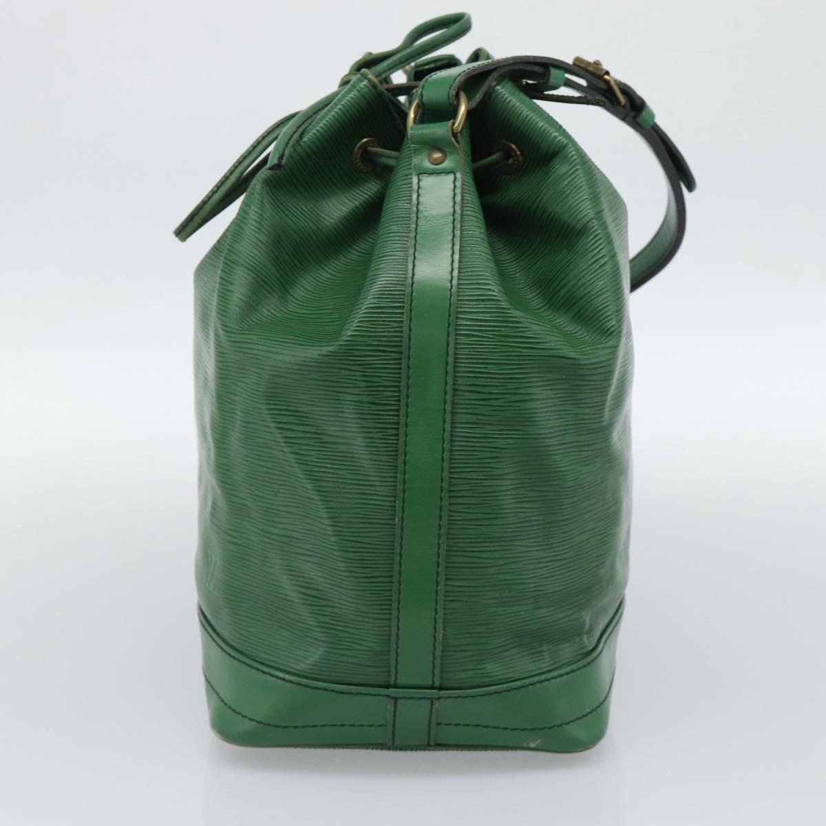 LOUIS VUITTON Epi Noe Shoulder Bag Green M44004 LV Auth BA13556