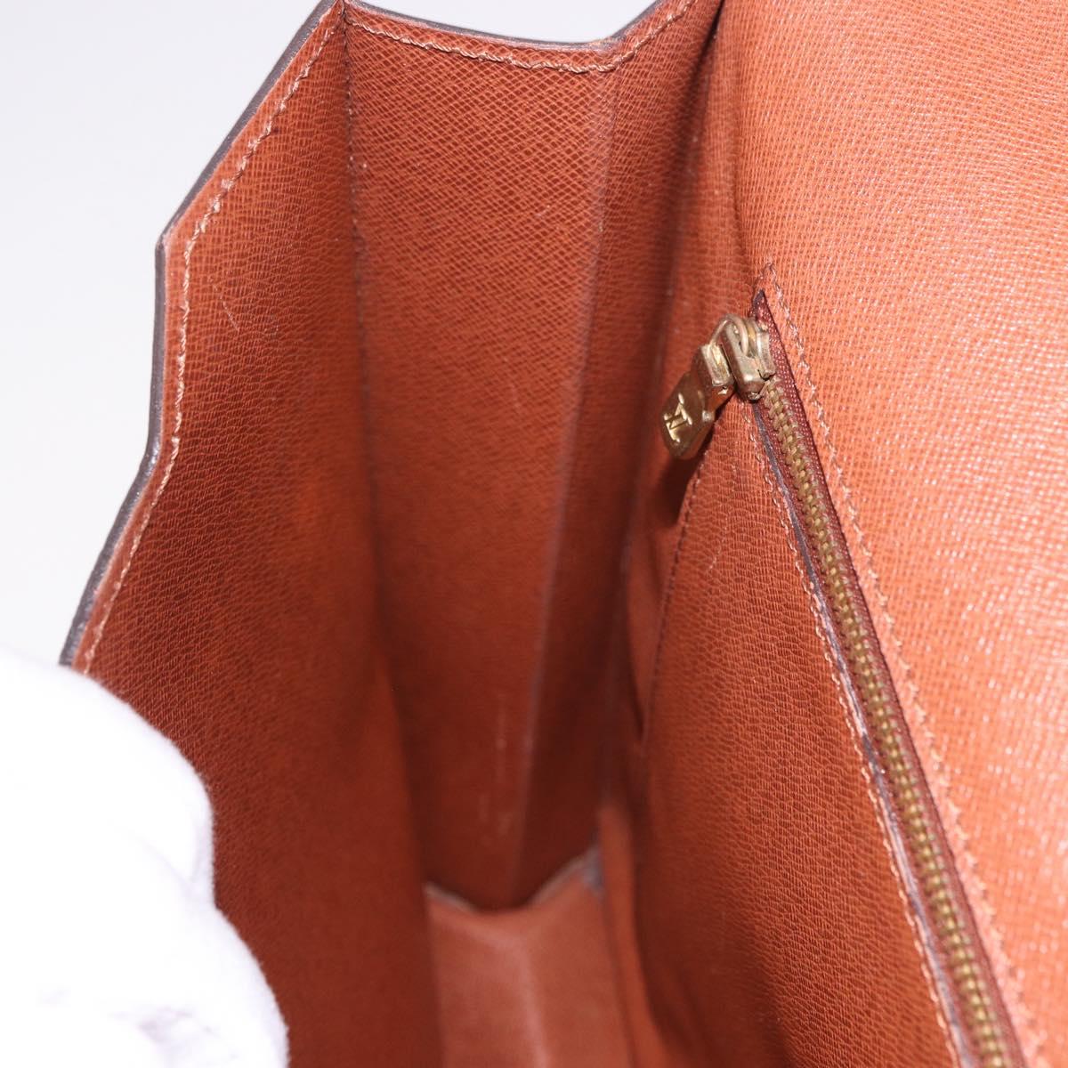 LOUIS VUITTON Monogram Porte Documents Bandouliere Bag M53338 LV Auth BA13560A
