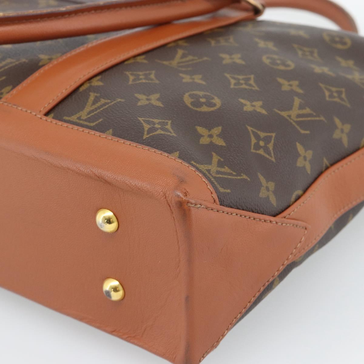 LOUIS VUITTON Monogram Sac Weekend PM Hand Bag M42425 LV Auth BA13561A