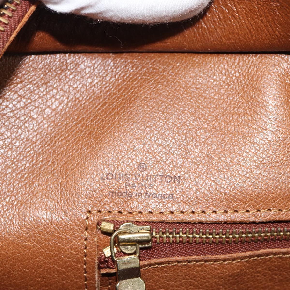 LOUIS VUITTON Monogram Sac Weekend PM Hand Bag M42425 LV Auth BA13561A
