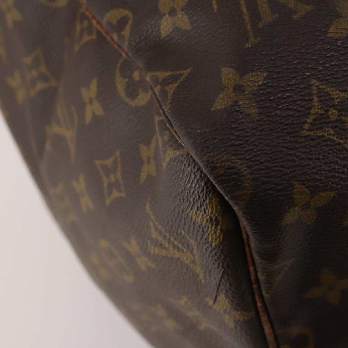 LOUIS VUITTON Monogram Sac Souple 55 Boston Bag M41622 LV Auth BA13562