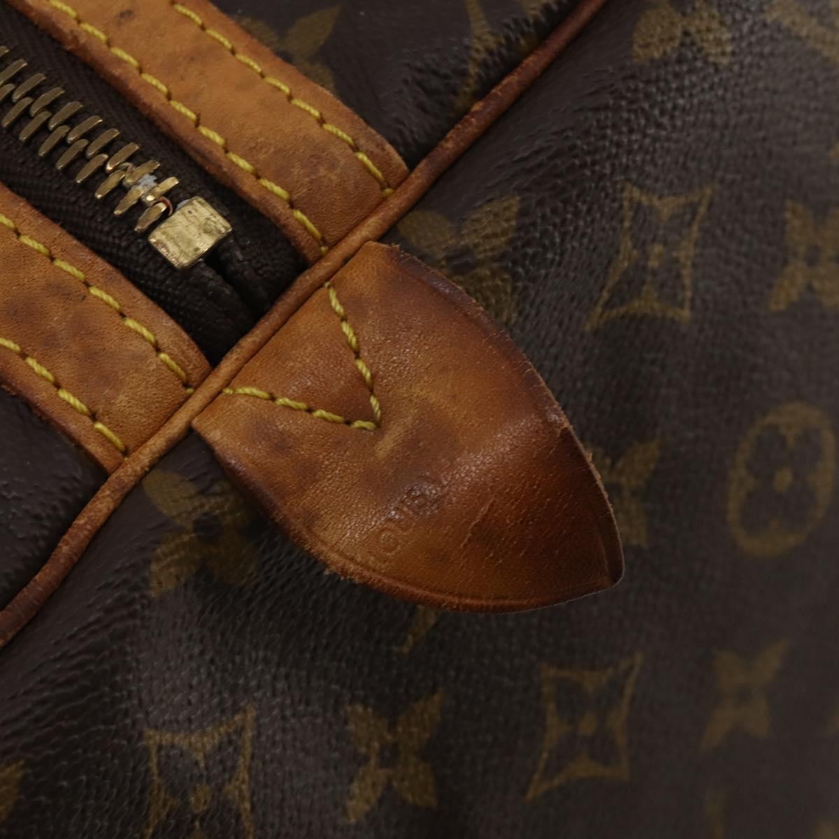 LOUIS VUITTON Monogram Sac Souple 55 Boston Bag M41622 LV Auth BA13562