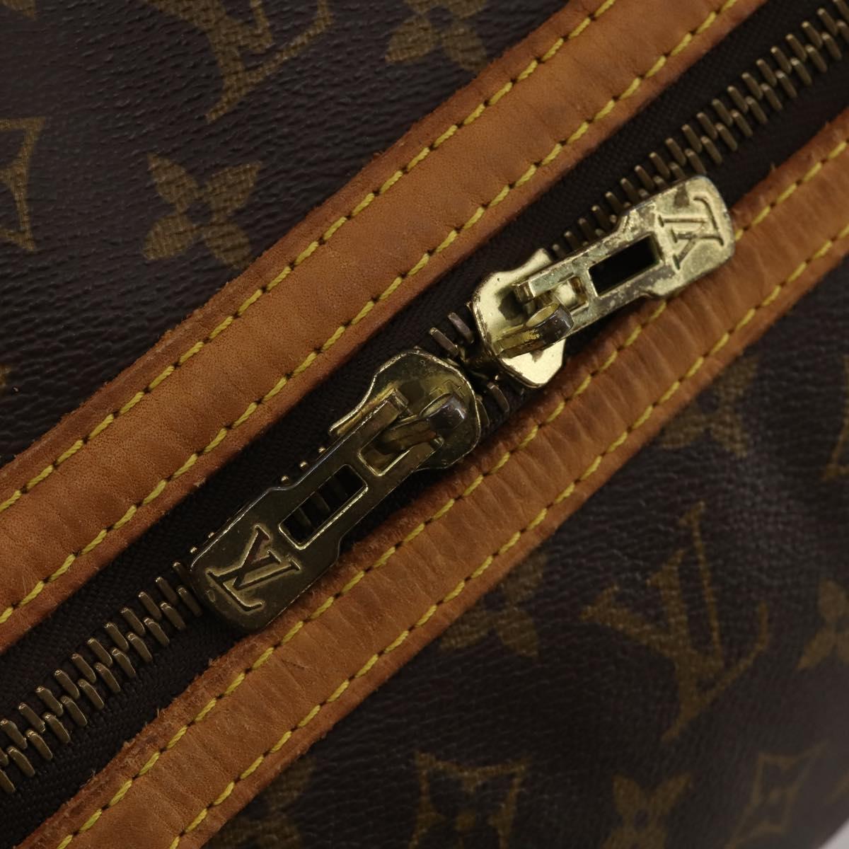 LOUIS VUITTON Monogram Sac Souple 55 Boston Bag M41622 LV Auth BA13562