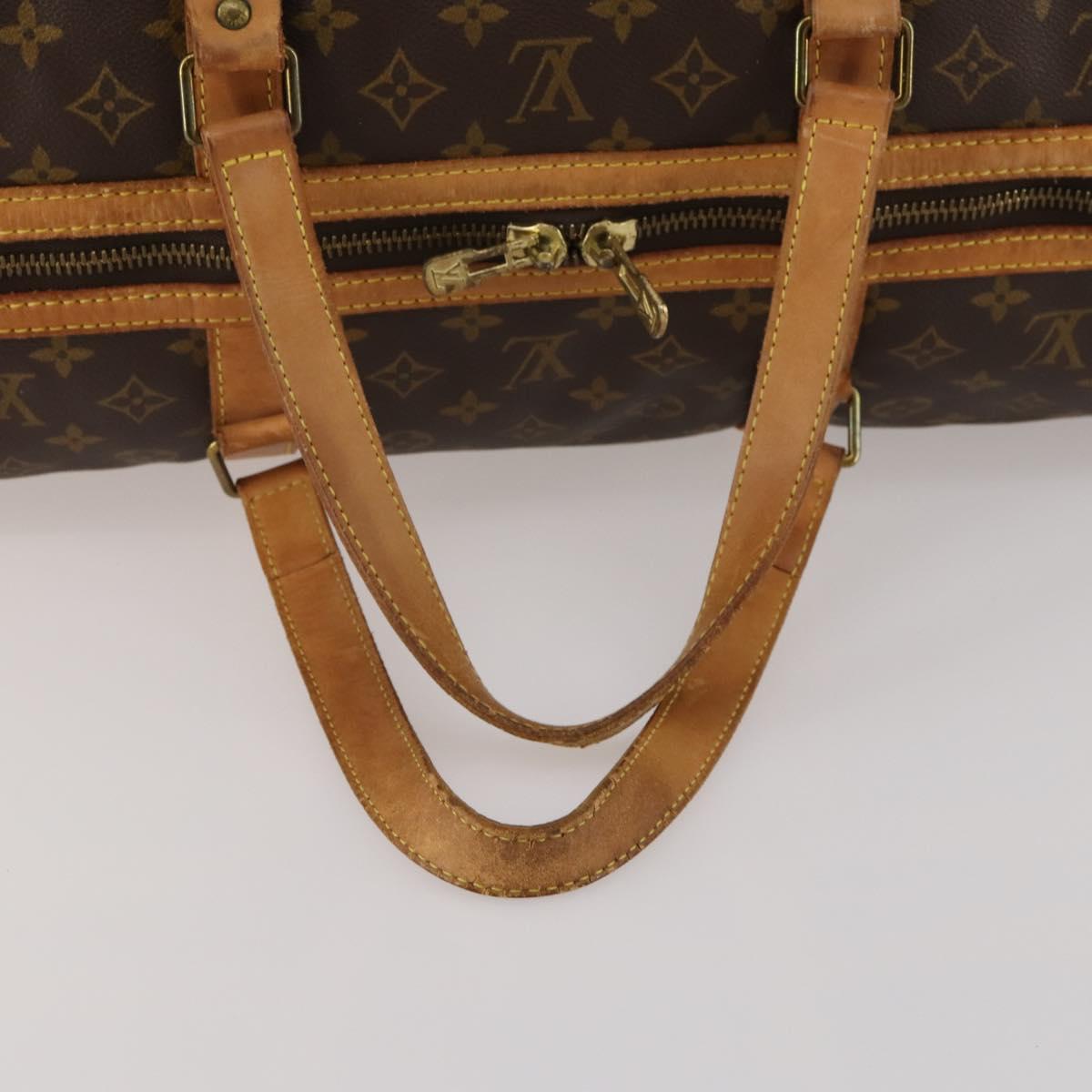 LOUIS VUITTON Monogram Sac Souple 55 Boston Bag M41622 LV Auth BA13562