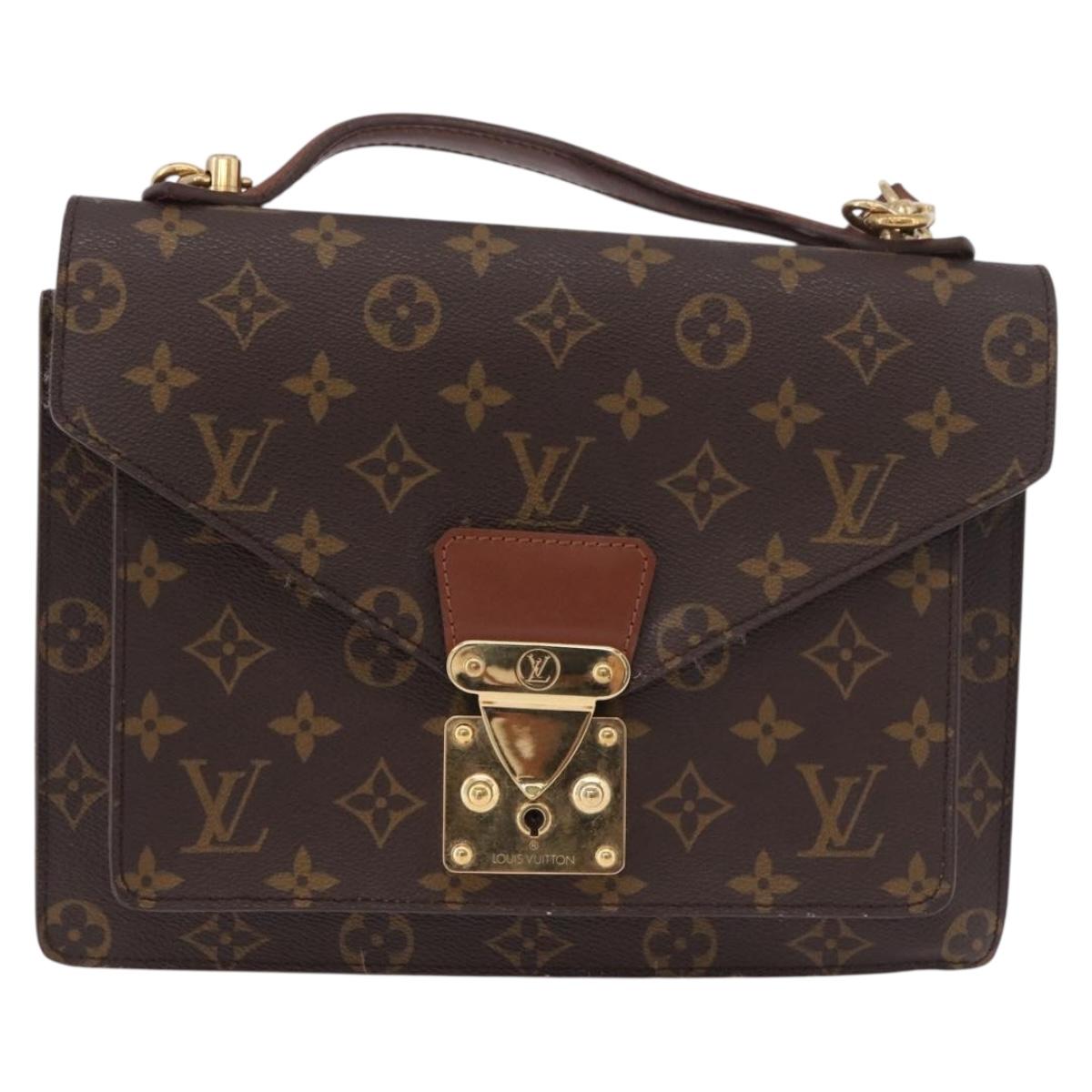 LOUIS VUITTON Monogram Monceau 26 Shoulder Bag M51187 LV Auth BA13564