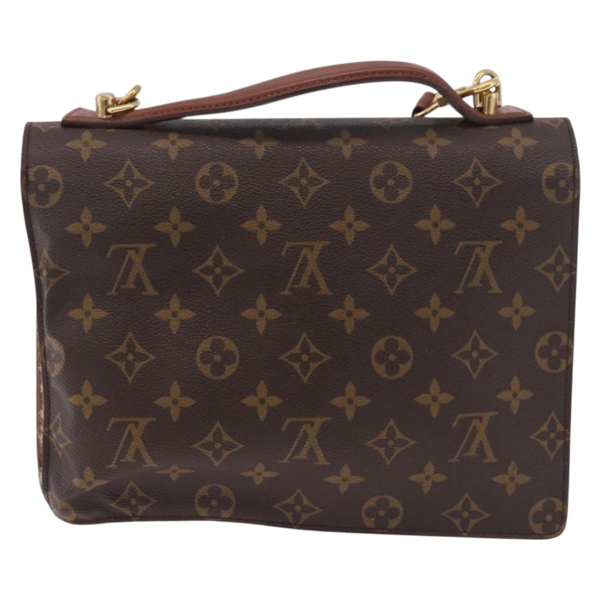 LOUIS VUITTON Monogram Monceau 26 Shoulder Bag M51187 LV Auth BA13564