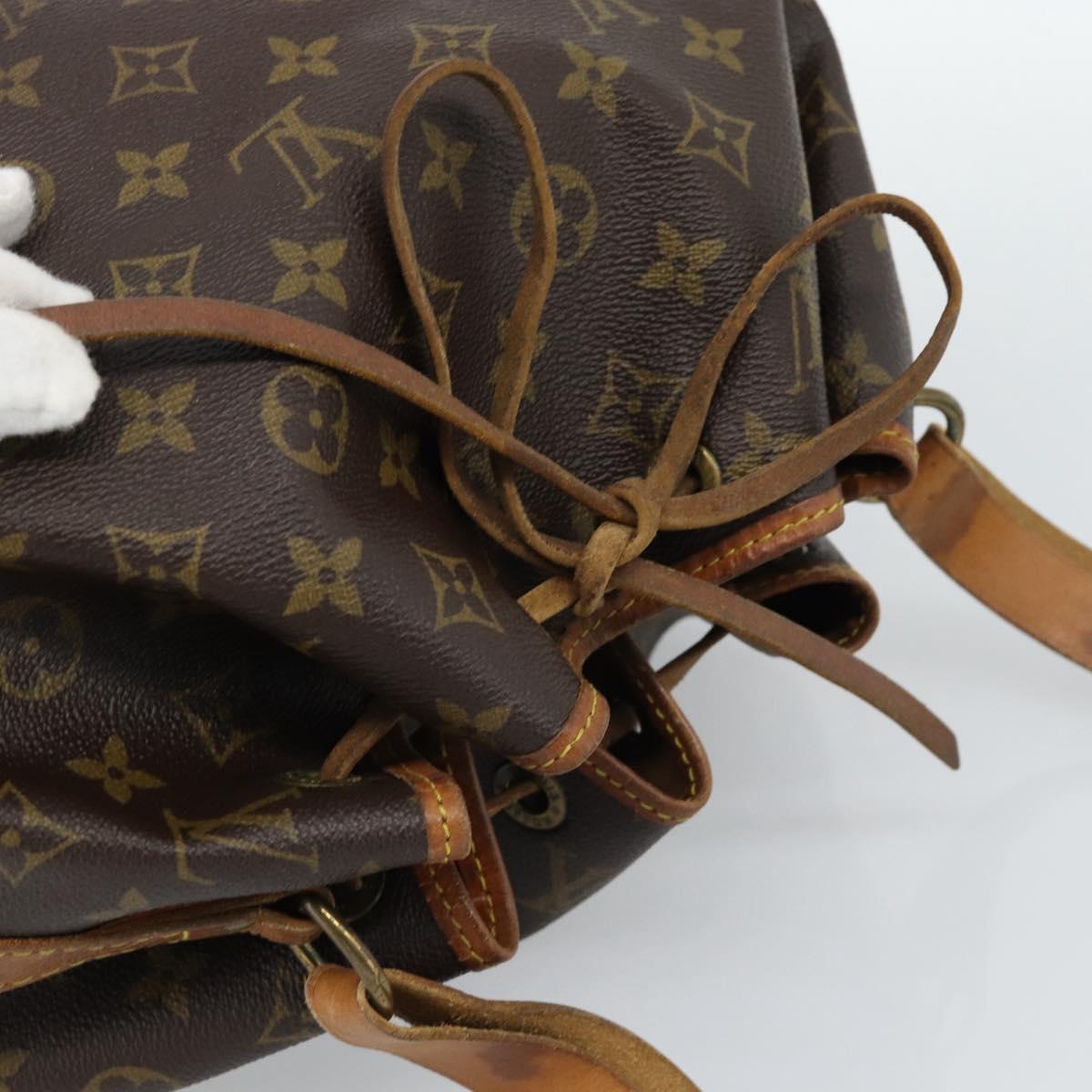 LOUIS VUITTON Monogram Petit Noe Shoulder Bag M42226 LV Auth BA13573