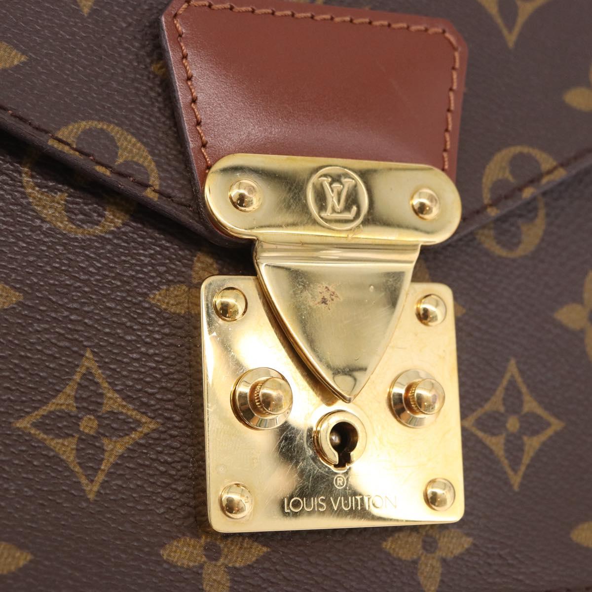 LOUIS VUITTON Monogram Monceau 28 Hand Bag M51185 LV Auth BA13586