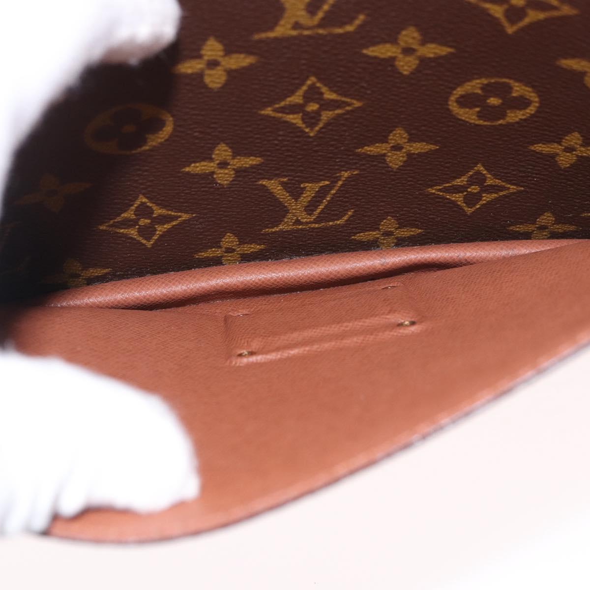 LOUIS VUITTON Monogram Monceau 28 Hand Bag M51185 LV Auth BA13586
