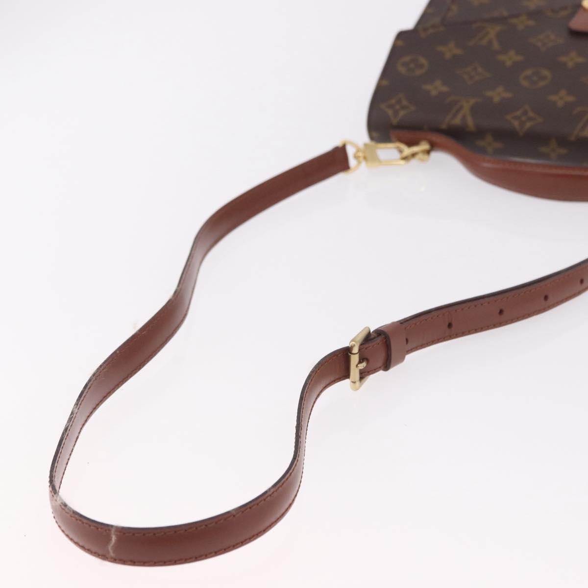 LOUIS VUITTON Monogram Monceau 28 Hand Bag M51185 LV Auth BA13586