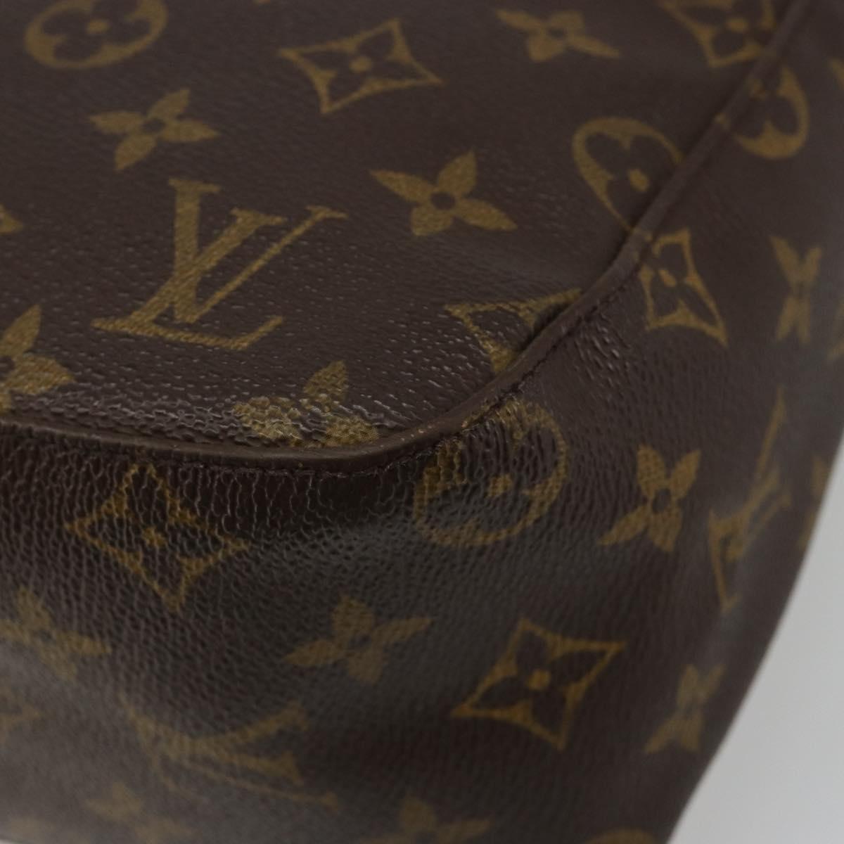 LOUIS VUITTON Monogram Looping MM Shoulder Bag M51146 LV Auth BA13587