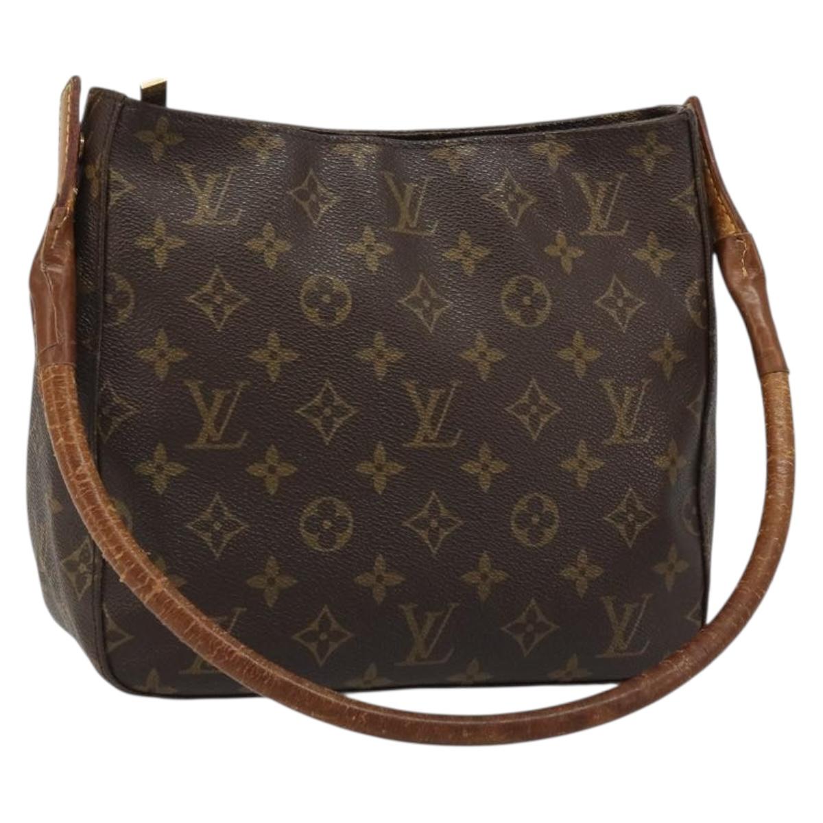 LOUIS VUITTON Monogram Looping MM Shoulder Bag M51146 LV Auth BA13587