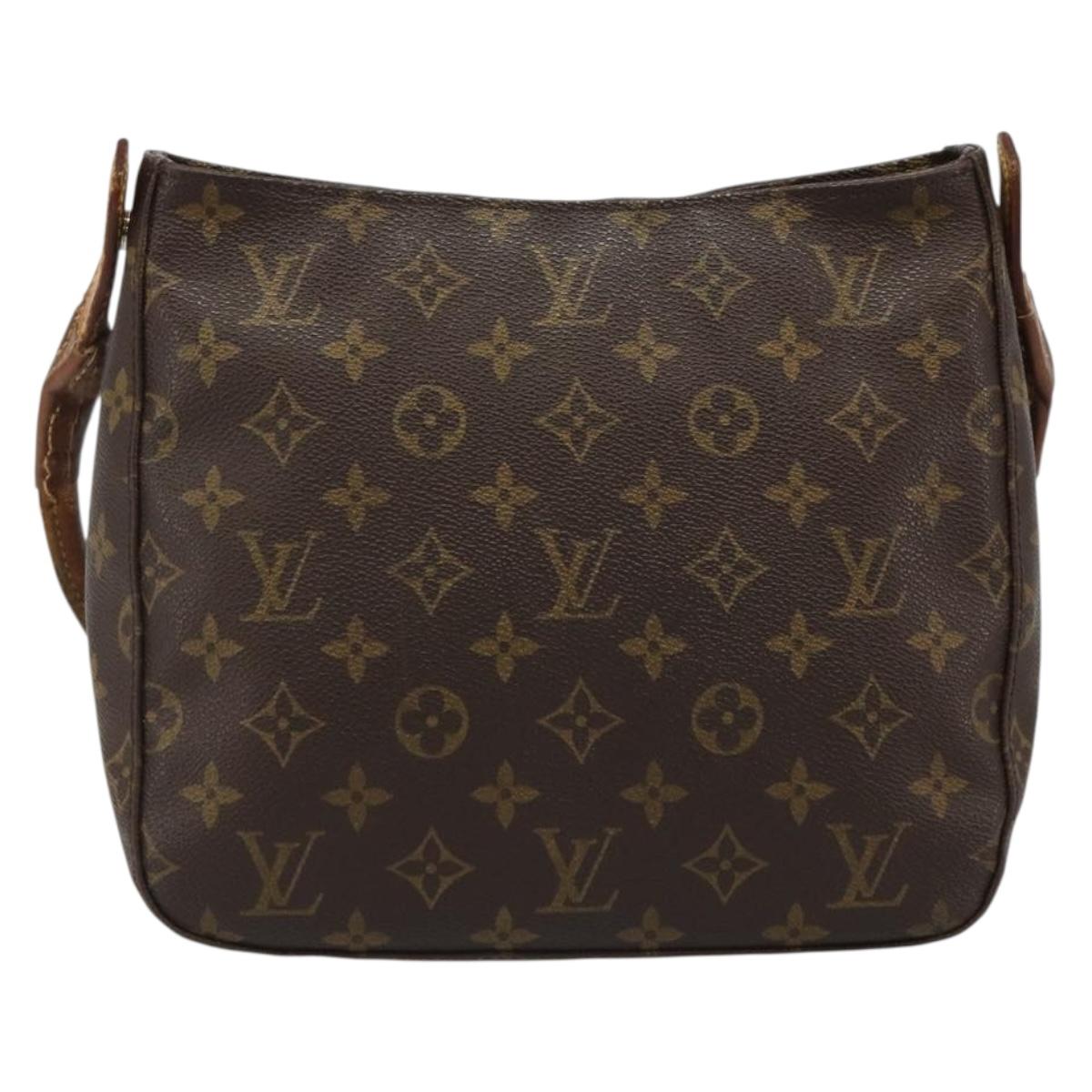 LOUIS VUITTON Monogram Looping MM Shoulder Bag M51146 LV Auth BA13587