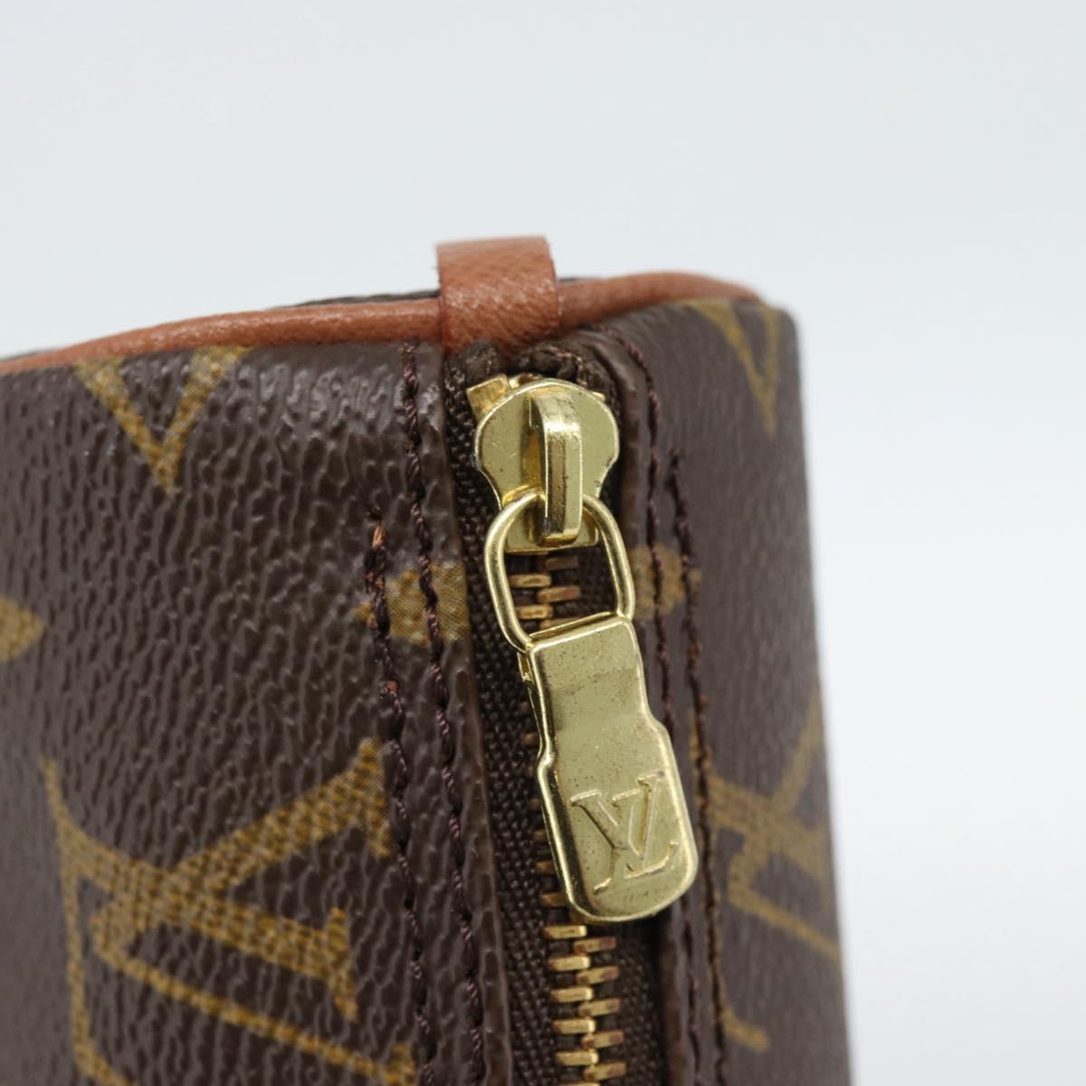 LOUIS VUITTON Monogram Papillon Pouch LV Auth BA13600V