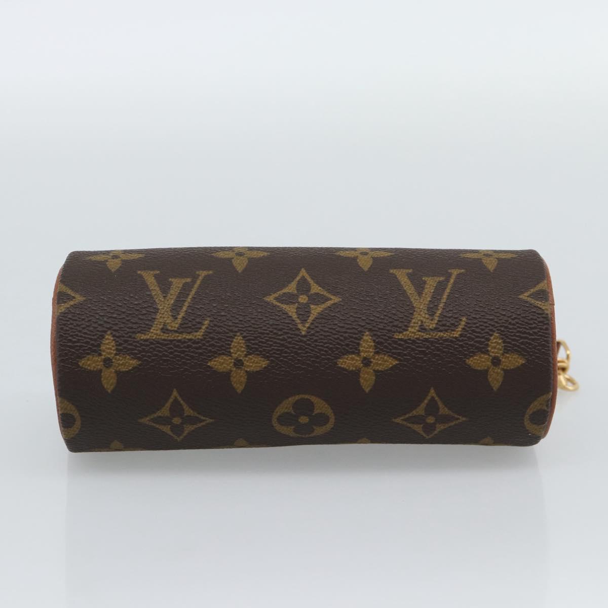 LOUIS VUITTON Monogram Papillon Pouch LV Auth BA13600V