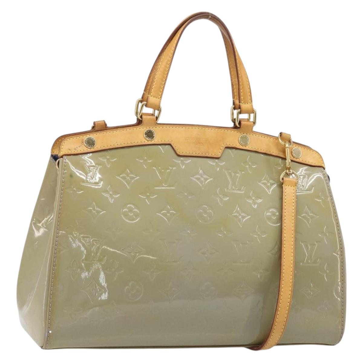 LOUIS VUITTON Monogram Vernis Blair MM Hand Bag 2way Lila M90107 LV Auth BA13605