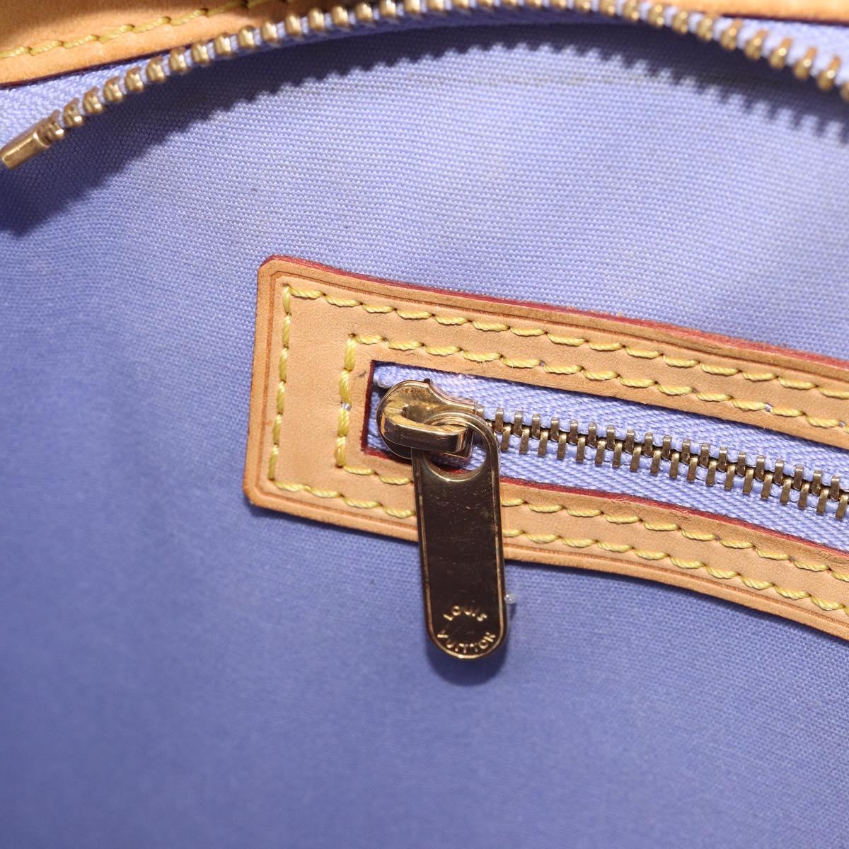 LOUIS VUITTON Monogram Vernis Blair MM Hand Bag 2way Lila M90107 LV Auth BA13605